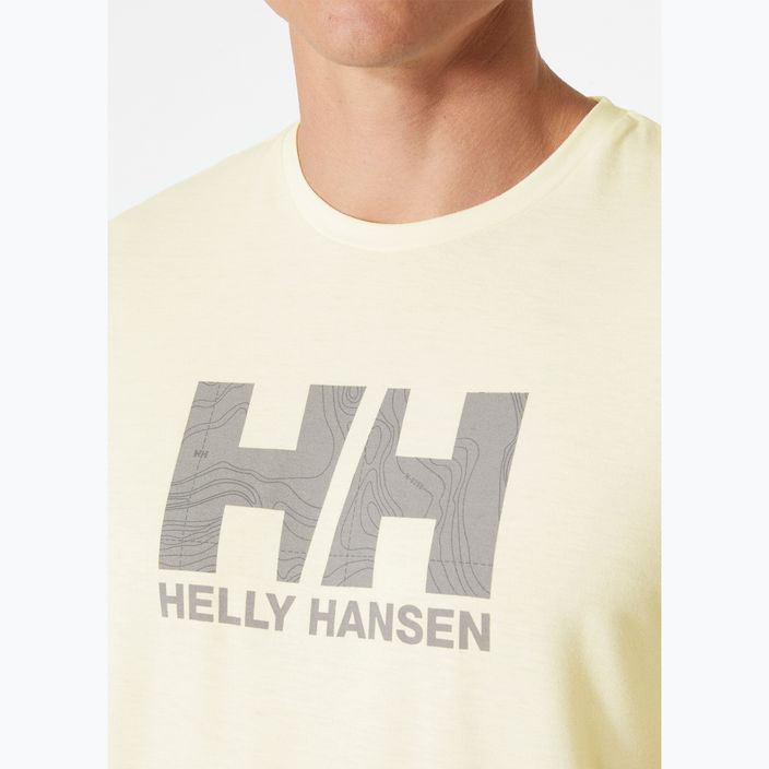 Pánske tričko  Helly Hansen Skog Recycled Graphic snow 3