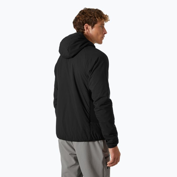 Pánska hybridná bunda Helly Hansen Odin Lt Stretch Hood Ins 2.0 black 2