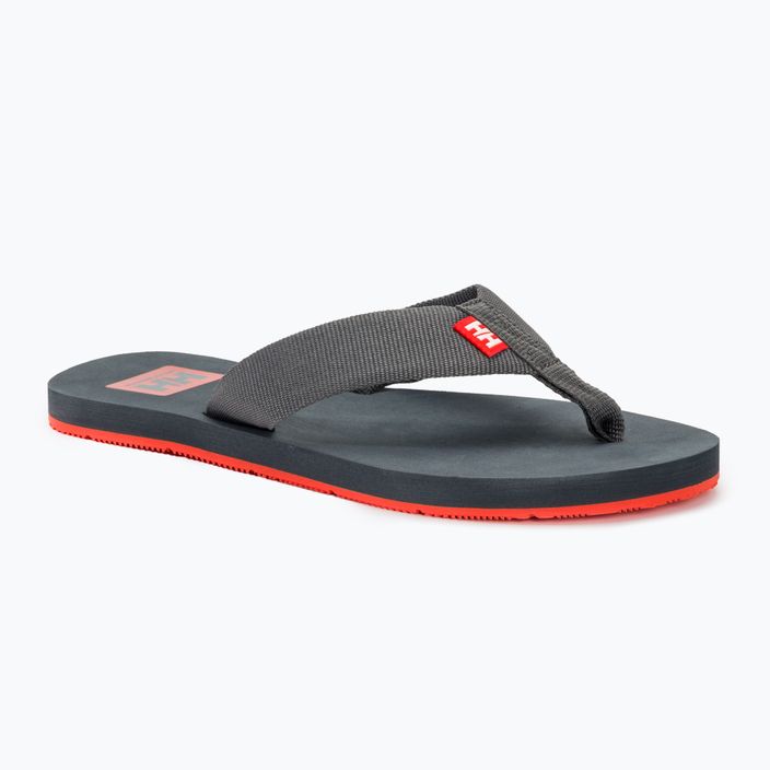 Žabky pánske Helly Hansen Logo Sandals 2 ebony/cherry tomato