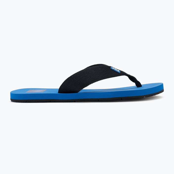 Pánske žabky Helly Hansen Logo Sandals 2 ebony/cobalt 2