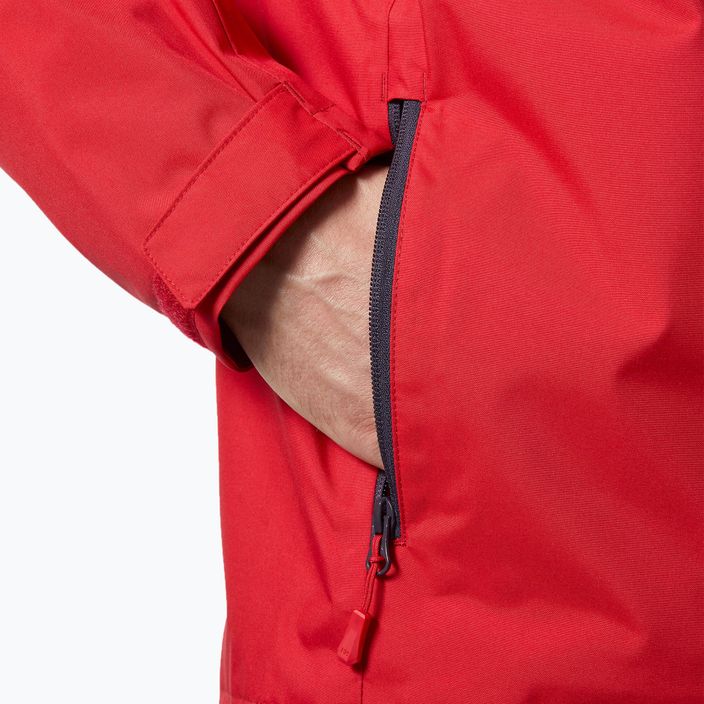 Pánska bunda Helly Hansen Crew Hooded Midlayer 2 red 4