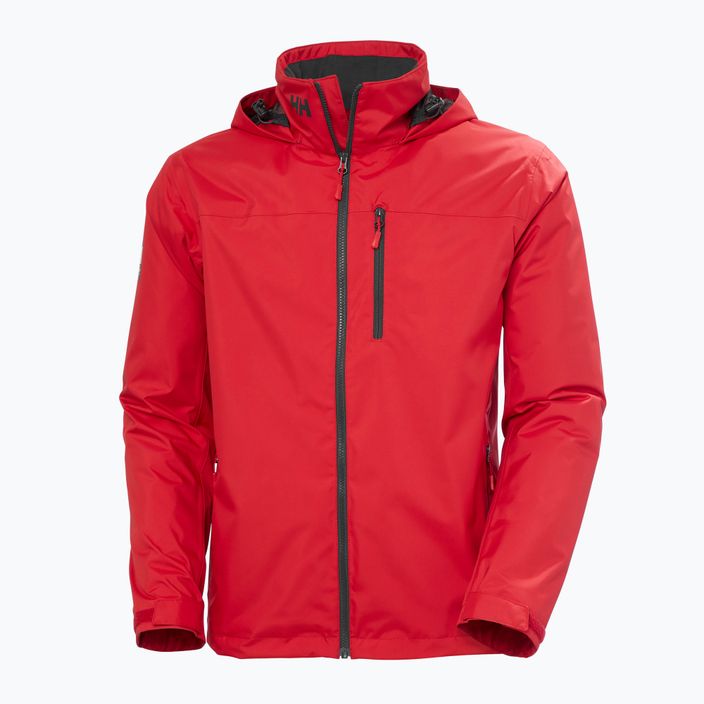 Pánska bunda Helly Hansen Crew Hooded Midlayer 2 red 6