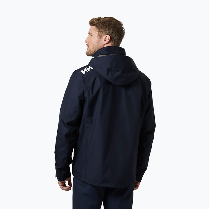 Pánska bunda Helly Hansen Crew Hooded Midlayer 2 navy 2