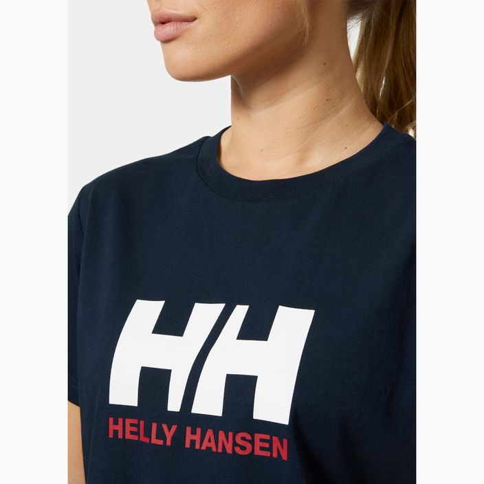 Dámske tričko Helly Hansen Logo 2.0 navy 3