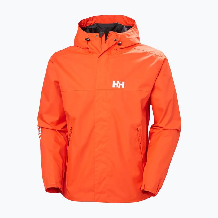 Pánska bunda do dažďa Helly Hansen Ervik flame 6