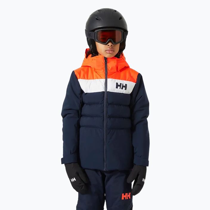 Detská lyžiarska bunda Helly Hansen Cyclone navy