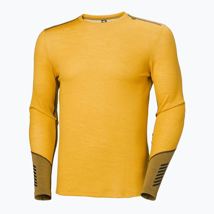 Pánske termo tričko Helly Hansen Lifa Merino Midweight Crew golden glow 5