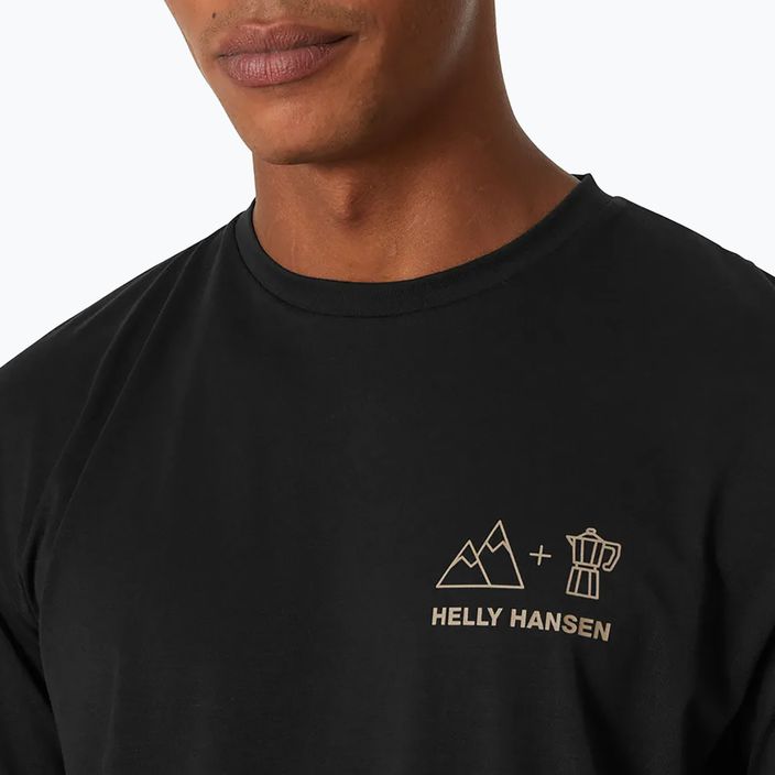 Pánske tričko Helly Hansen Nord Graphic black 3