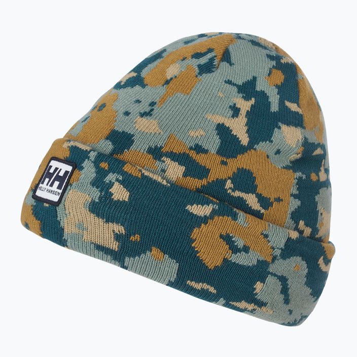 Helly Hansen Urban Cuff dark creek splash camo zimná čiapka 2