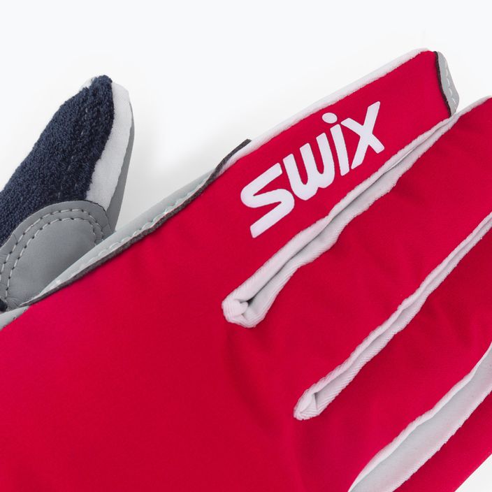 Dámske rukavice na bežecké lyžovanie Swix Brand red H965-9999-6/S 4