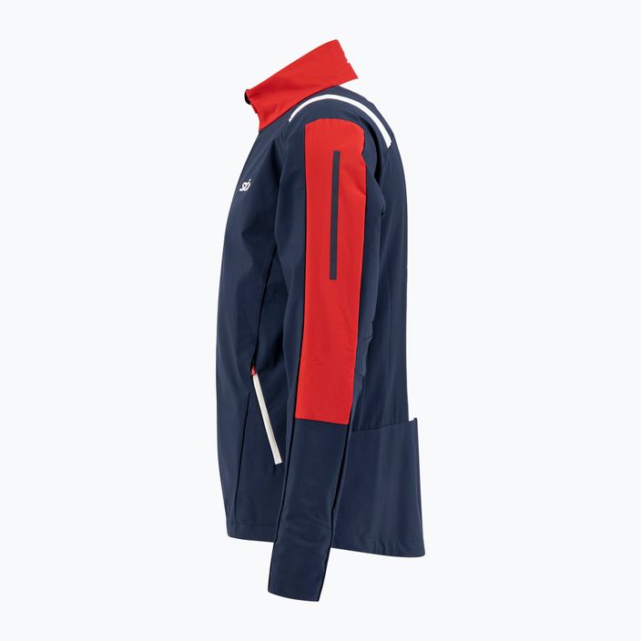 Pánska bunda na bežecké lyžovanie Swix Infinity tmavomodro-červená 15241-7511-S 4