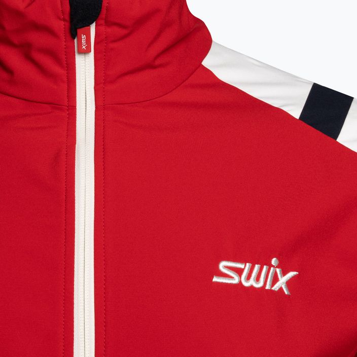 Pánska bunda na bežecké lyžovanie Swix Infinity červená 15241-9999-S 3