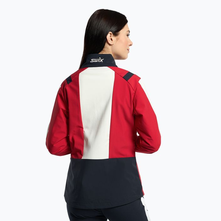 Dámska bunda na bežecké lyžovanie Swix Infinity červená 15246-9999-XS 3