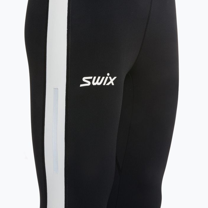 Dámske termoaktívne nohavice Swix Focus Warm čierno-biele 22456-141-XS 3