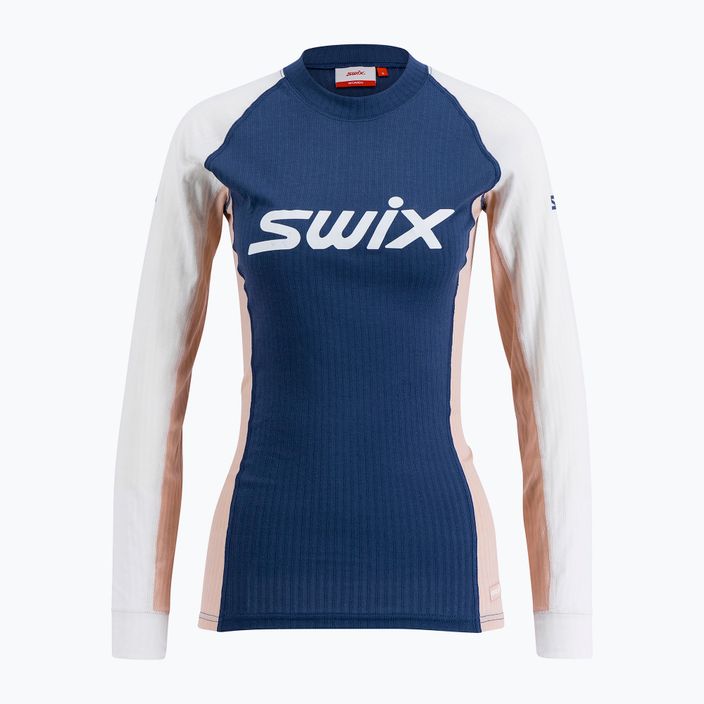 Dámske termotričko Swix Racex Bodyw modro-biele 4816-754-S