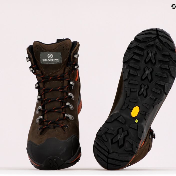 Pánske trekové topánky SCARPA ZG Pro GTX brown 67070-200 10