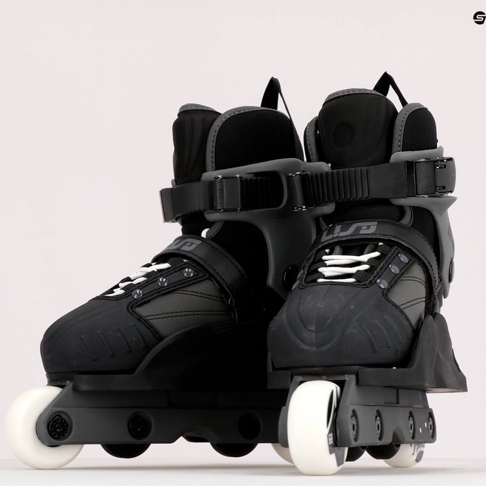 Detské kolieskové korčule Powerslide Transformer čierne 700350 12