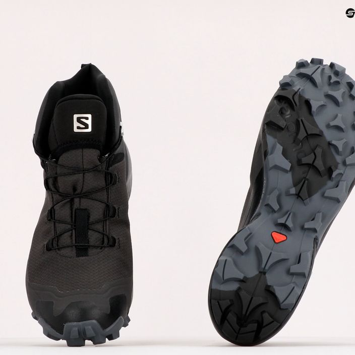 Pánske trekingové topánky Salomon Cross Hike Mid Gore-Tex čierne L411185 10