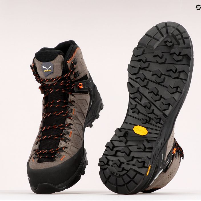 Pánske trekové topánky Salewa Alp Trainer 2 Mid GTX brown 00-0000061382 15