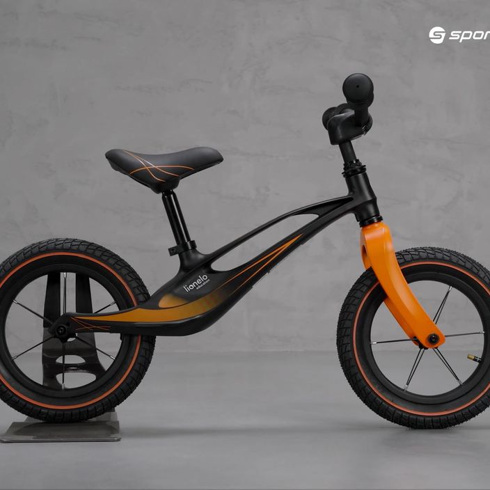 Lionelo Bart Air čierno-oranžový cross-country bicykel LOE-BART AIR 10