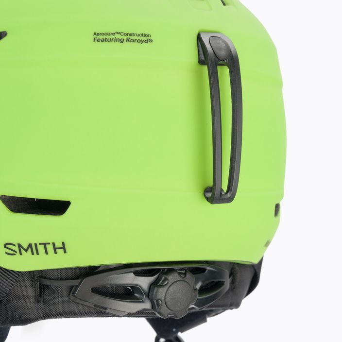 Lyžiarska prilba Smith Mission zelená E00696 6