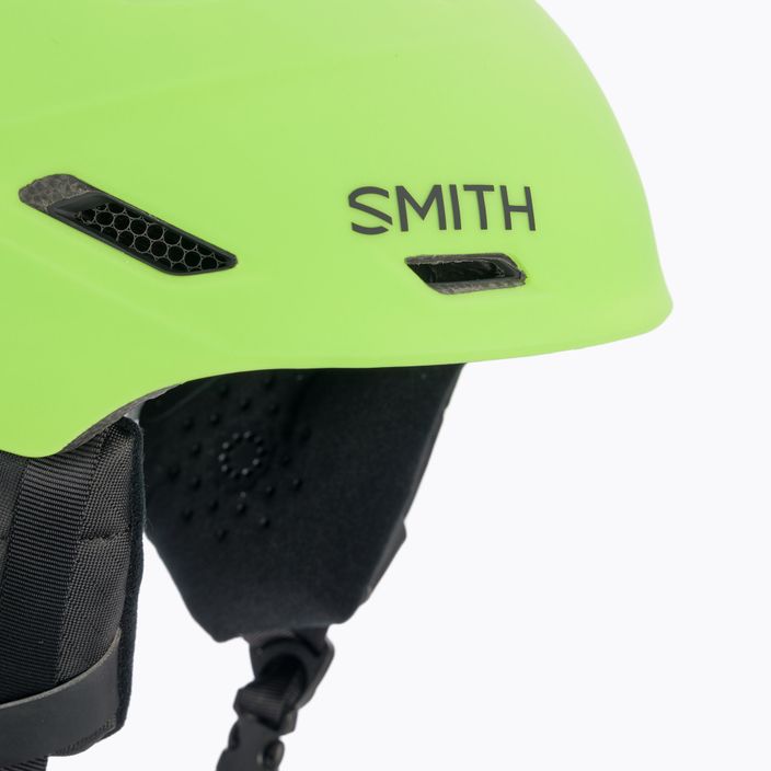 Lyžiarska prilba Smith Mission zelená E00696 7