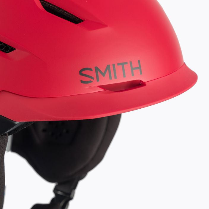 Lyžiarska prilba Smith Level Mips červená E00628 7