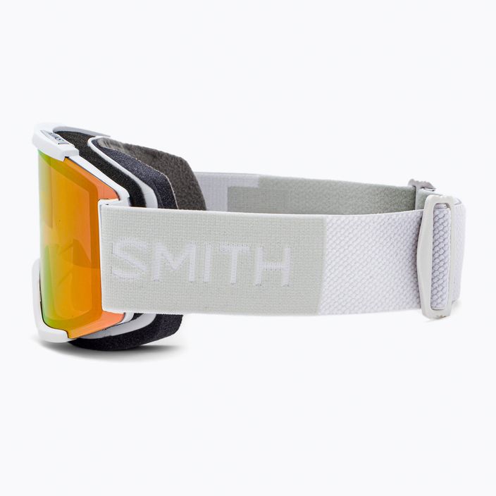 Lyžiarske okuliare Smith Squad white vapor/chromapop photochromic red mirror M668 4