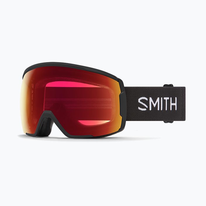 Lyžiarske okuliare Smith Proxy black/chromapop photochromic red mirror M741 6