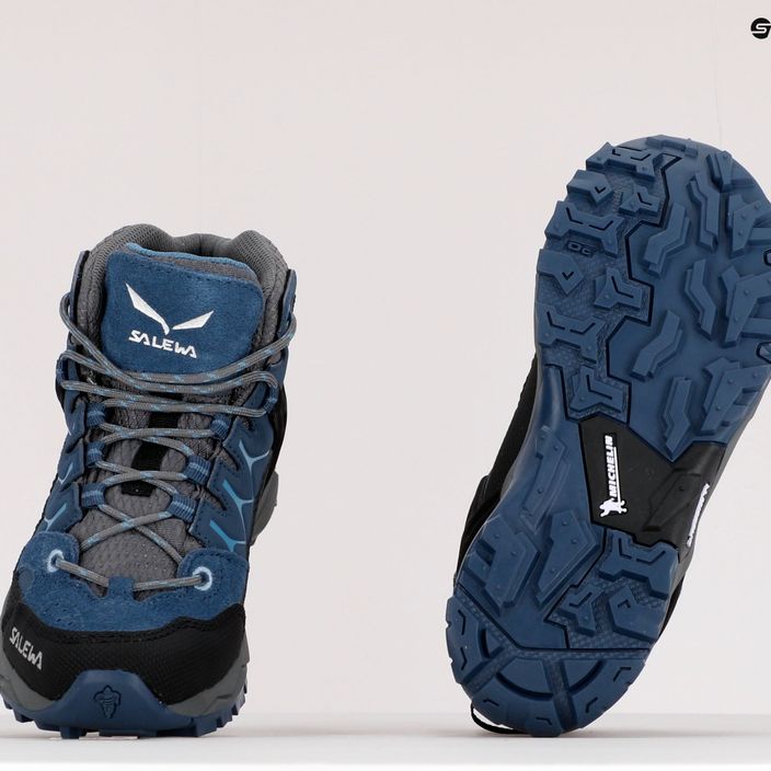 Detské trekové topánky Salewa Alp Trainer Mid GTX blue 64010 11