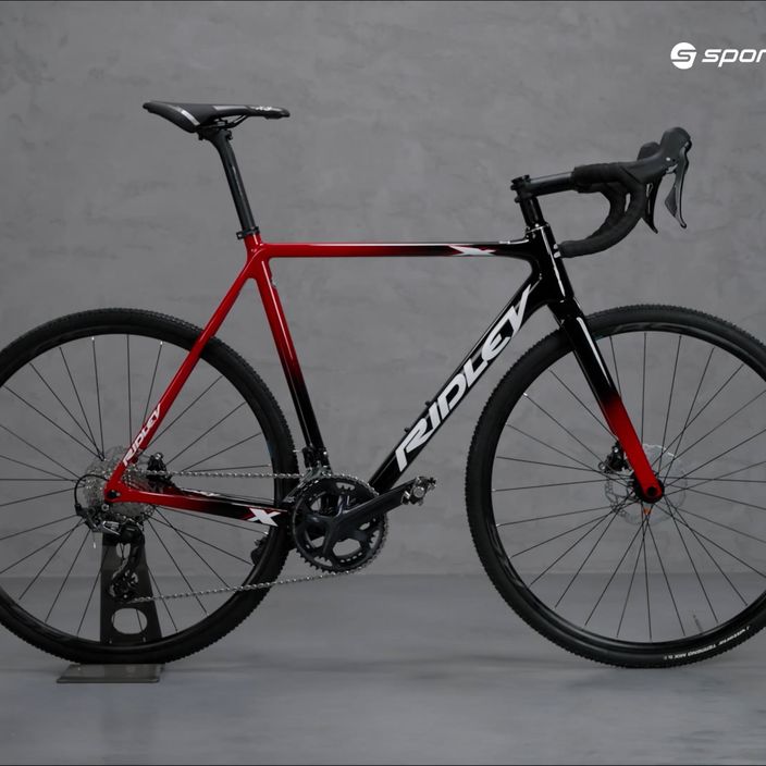 Ridley X-Night Disc GRX600 cross-country bicykel 2x XNI08As black/red SBIXNIRIDE26 13