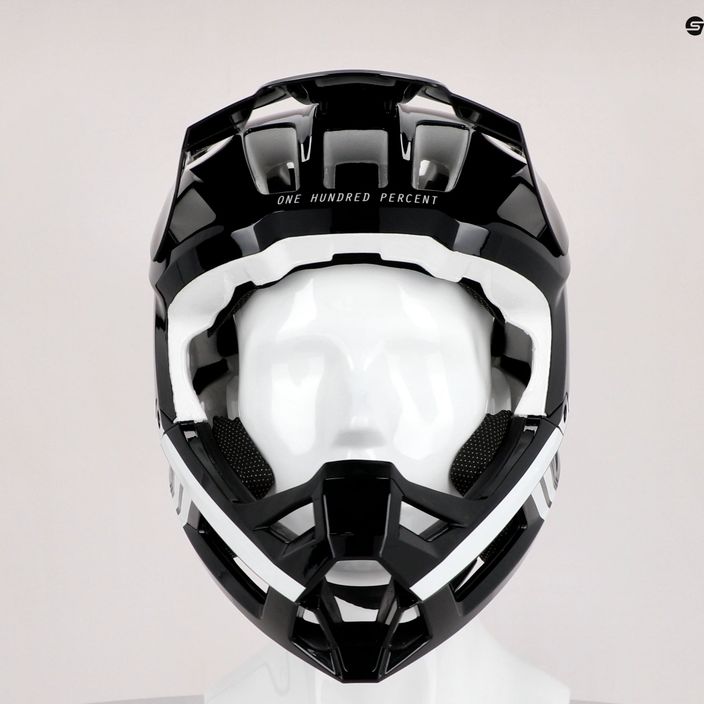 100% Trajecta Helmet W Fidlock Celoobličajová cyklistická prilba čierna STO-80021-011-11 10