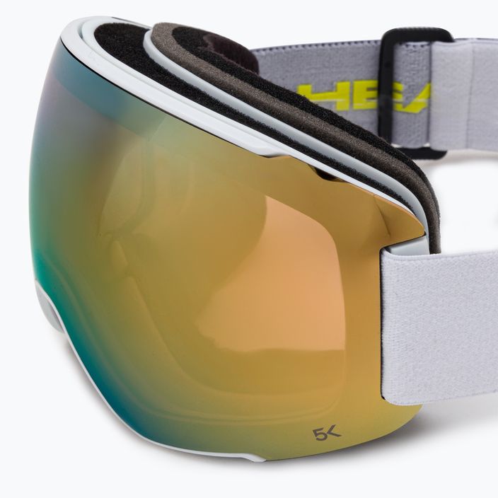 Lyžiarske okuliare HEAD Magnify 5K Gold Wcr + náhradné sklá S2/S1 gold 390831 6