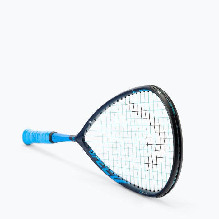 Squashová raketa HEAD sq Graphene 360+ Speed 135 čierno-modrá 211021 2