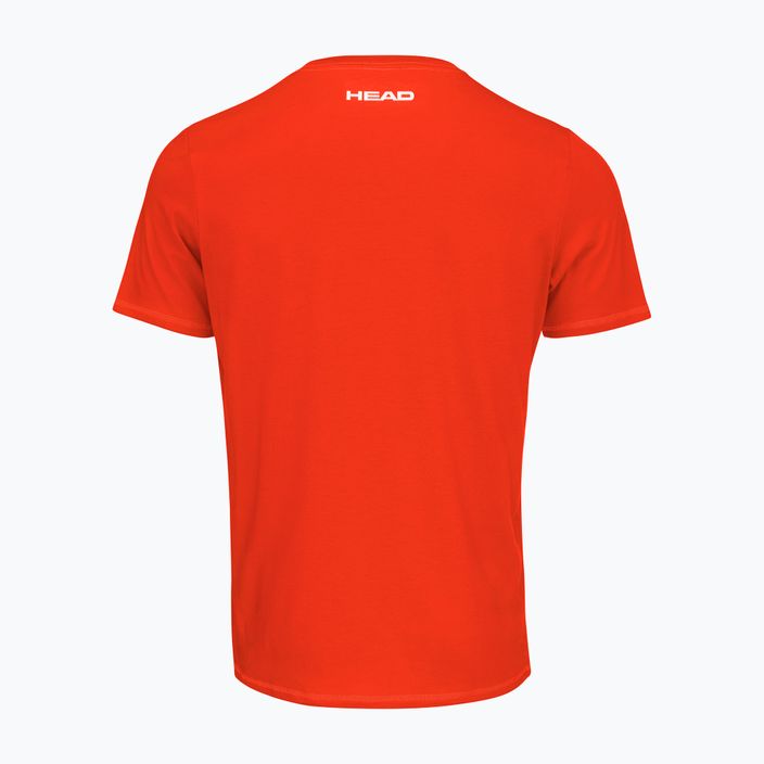 Pánske tenisové tričko HEAD Typo orange 811432 2