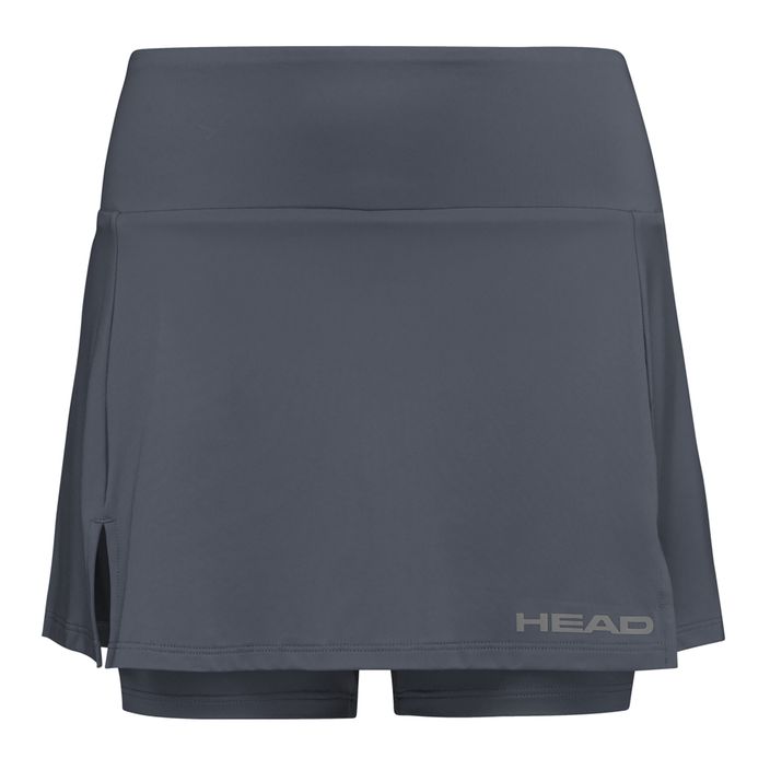 Detská tenisová sukňa HEAD Club Basic Skort antracitová 2