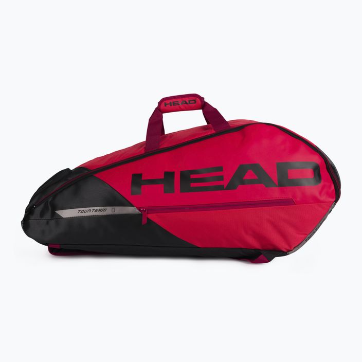 Tenisová taška HEAD Tour Team 12R 82 l červená 283422 2