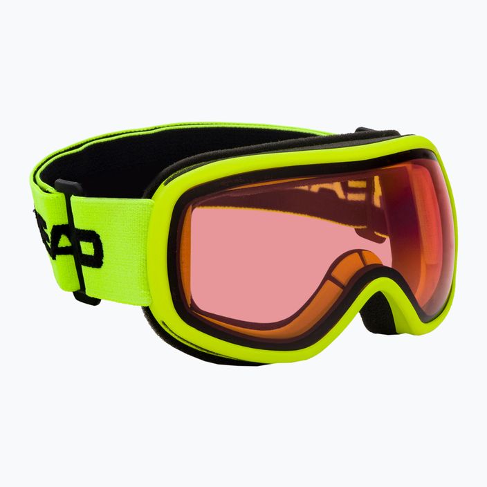 Detské lyžiarske okuliare HEAD Ninja žlté 395420