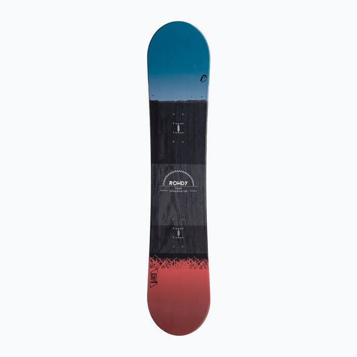 Detský snowboard HEAD Rowdy modro-červený 336620 3