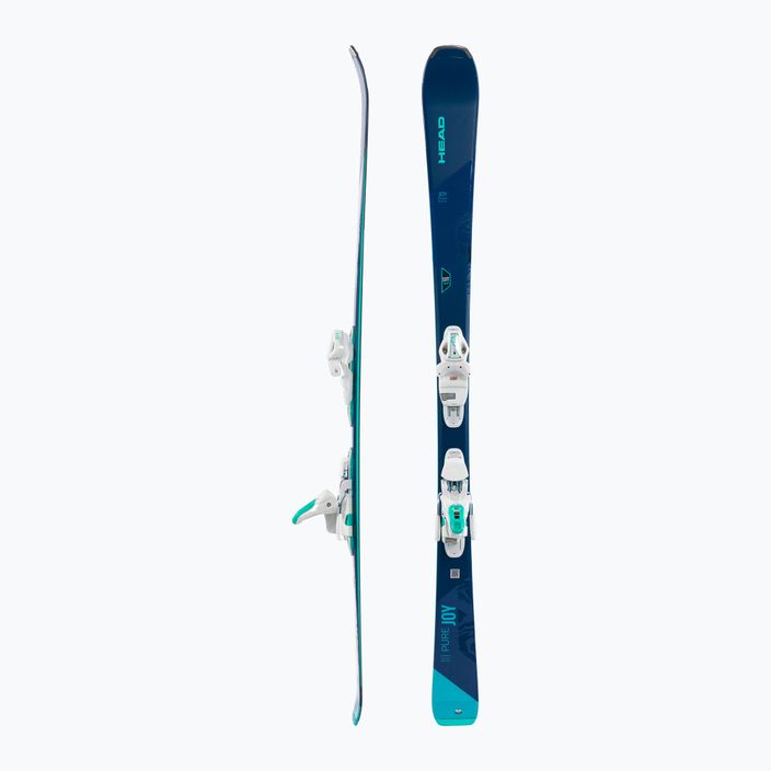 Dámske zjazdové lyže HEAD Pure Joy SLR Joy Pro + Joy 9 navy blue 315700 2
