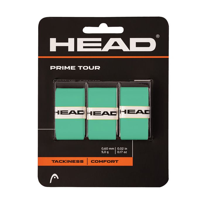 Omotávky na tenisové rakety HEAD Prime Tour 3 ks mentolové 2