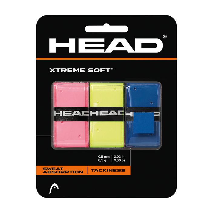 Omotávky HEAD Xtremesoft Grip Overwrap 3 ks  2