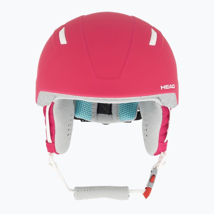 Ružová detská lyžiarska prilba HEAD Maja 2