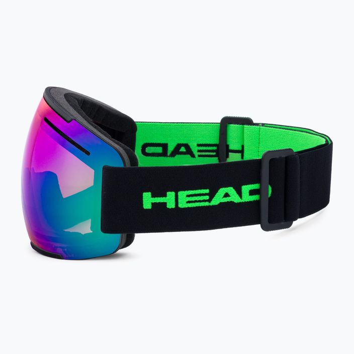 Lyžiarske okuliare HEAD F-LYT S2 zelené 394332 4