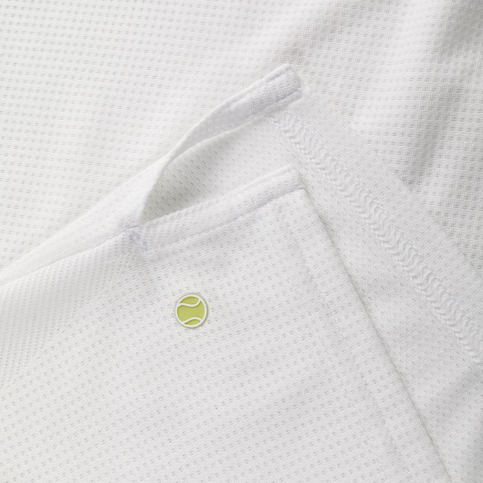 Pánske tenisové tričko HEAD Performance bielo-zelené 811413WHXP 4