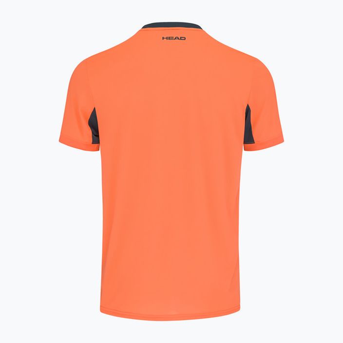 Pánske tenisové tričko HEAD Slice orange 811443FA 2