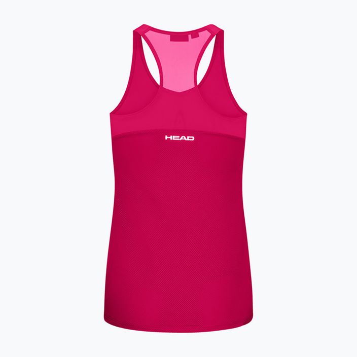 HEAD dámske tenisové tričko Spirit Tank Top červené 814683MU 2