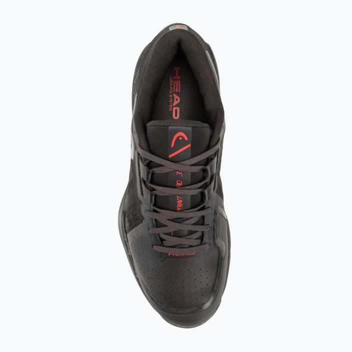 Pánska tenisová obuv HEAD Sprint Pro 3.5 black/red 5