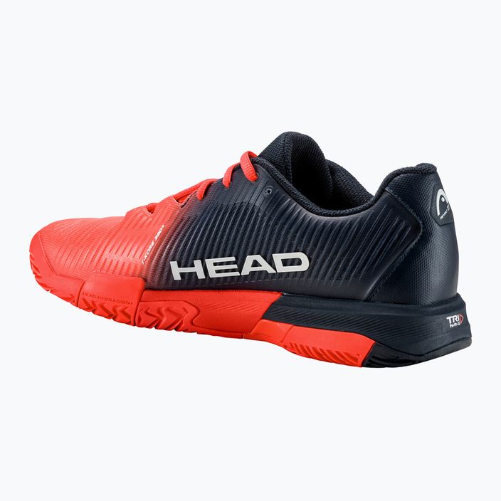 Pánska tenisová obuv HEAD Revolt Pro 4.0 blueberry/fiery coral 9