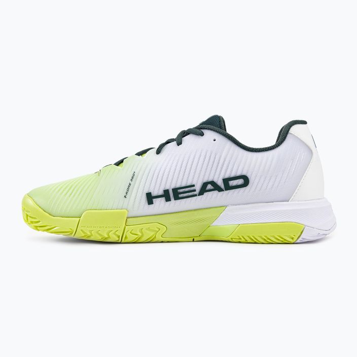 HEAD Revolt Pro 4.0 pánska tenisová obuv zeleno-biela 273263 3